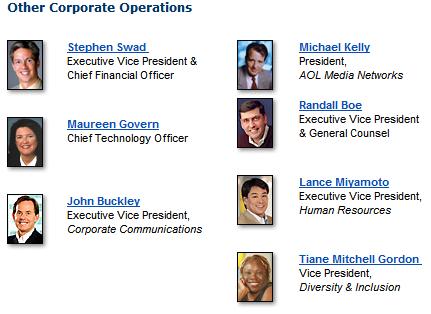 AOL who's who