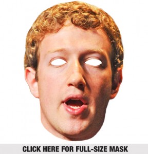 Introducing the Mark Zuckerberg Halloween Mask