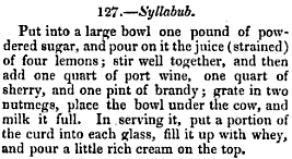1871 Syllabub