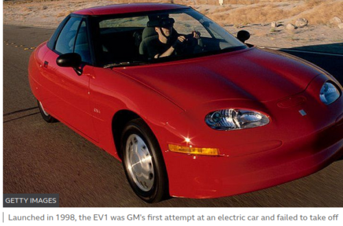 GM could have led the electric revolution with the EV1