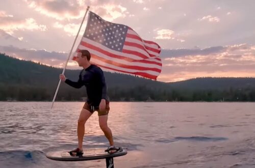 Mark Zuckerberg at sea
